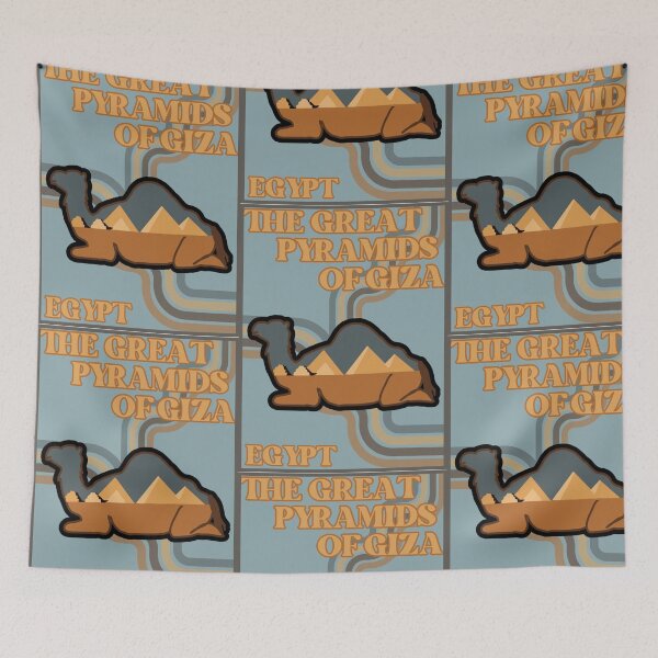 Item preview, Great Pyramids Retro  designed and sold by Holly Krill.