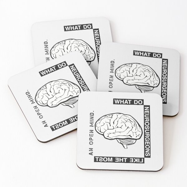 Item preview, Open Mind Neurosurgeon(Black) designed and sold by Teedose.