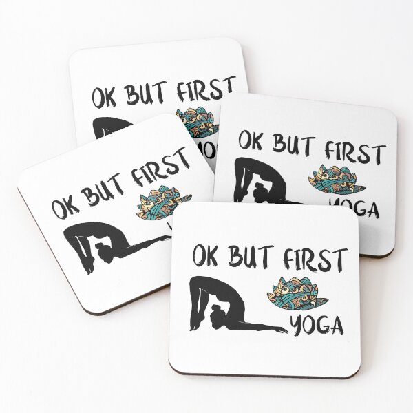 Item preview, The Woman in Asana: Ok, but first Yoga designed and sold by Anastasiia Yurevych.