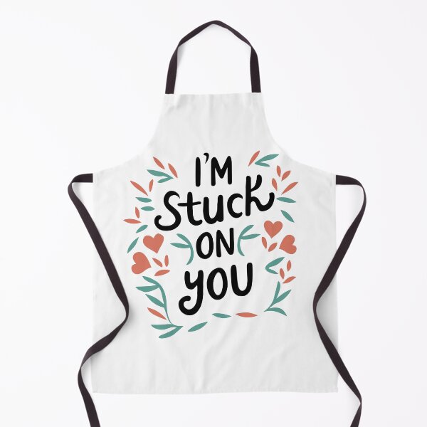 Item preview, I'm Stuck on You - Valentine's (Black Text) designed and sold by Spiprinto.