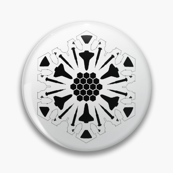Item preview, nasa snowflake designed and sold by kyleHasWares.
