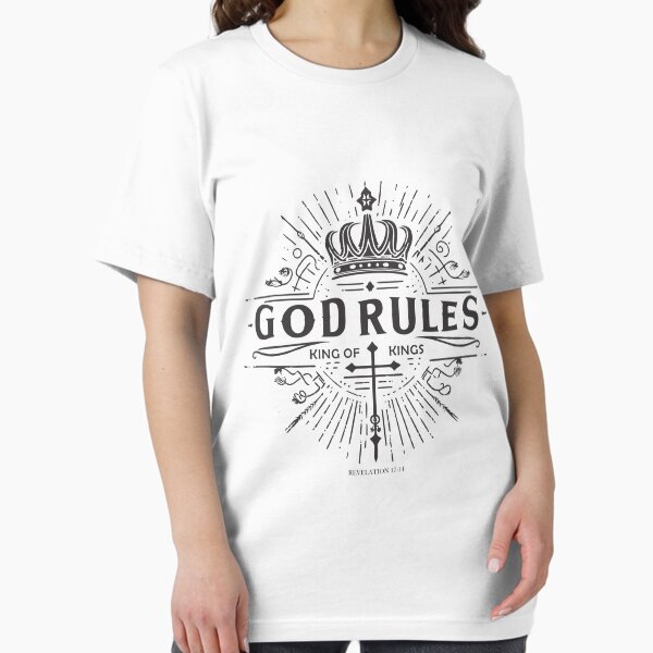 Item preview, God Rules King of Kings - Revelations 17:14 designed and sold by SeedtimeApparel.