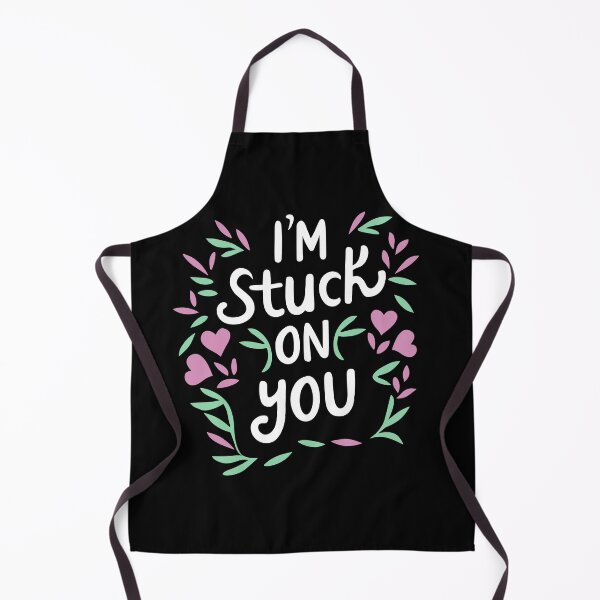Item preview, I'm Stuck on You - Valentine's (White Text) 2 designed and sold by Spiprinto.
