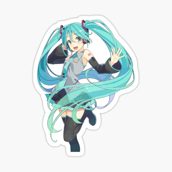 Item preview, Hatsune Miku designed and sold by artisanbaguette.