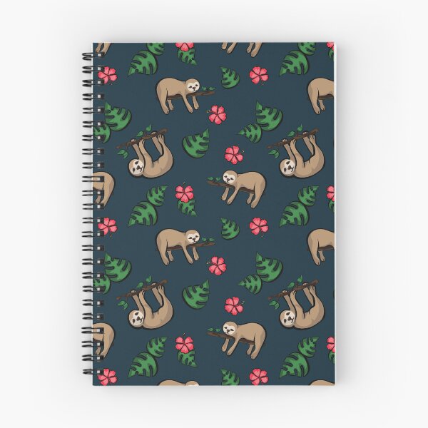 Item preview, Minimalist Tropical Sloth Pattern designed and sold by InkLayer.