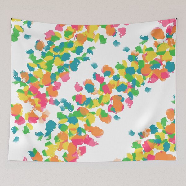 Item preview, The Vibes - Vibrant Paint Colors (white) designed and sold by Cecetyshay.