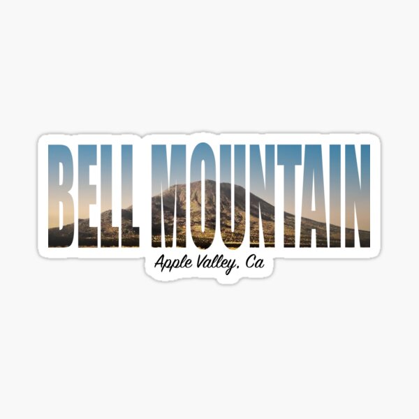 Item preview, Bell Mountain Black Letters  designed and sold by quietmoments.