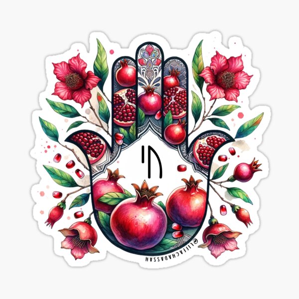 Item preview, Hamsa Pomegranate Israeli chai designed and sold by lifeachadassah.