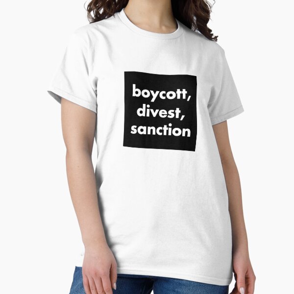 Item preview, Boycott Divest Santion BDS Israel Protest Free Palestine designed and sold by ez-does-it.