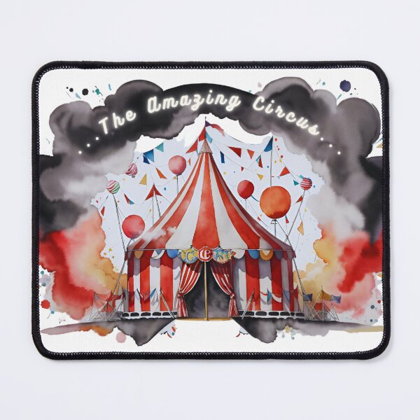 Aperçu de l'œuvre The Amazing Circus Nouveau design créée et vendue par Robo-toons.