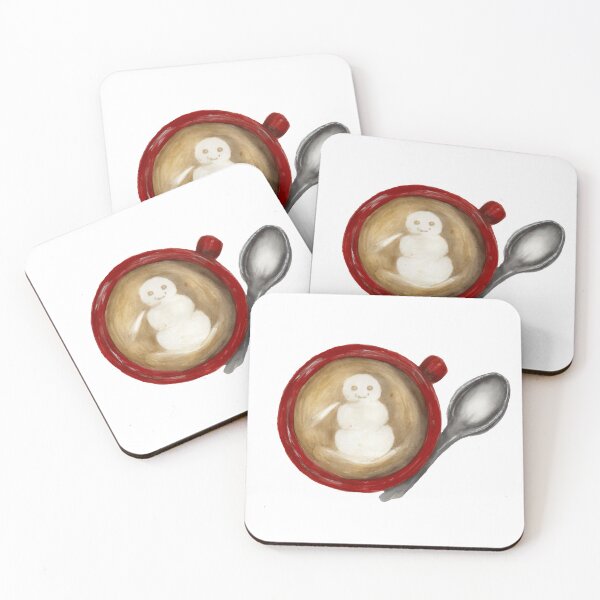 Item preview, Snowman Latte  designed and sold by Funsize-Art.