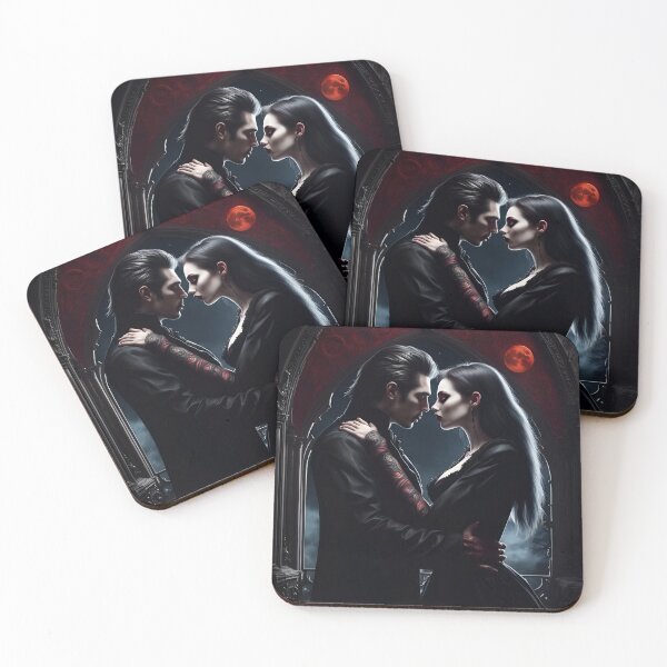 Item preview, Vampire  couple designed and sold by GothicRubette.