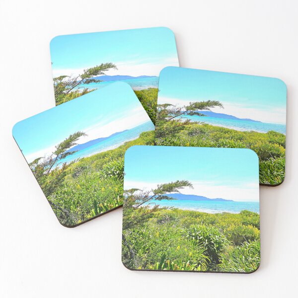 Item preview, Waikanae beach with Yellow Lupins designed and sold by carole hirst.
