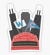 Wrigley Field Chicago, IL Sticker