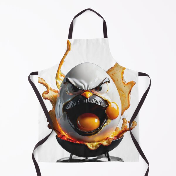 Item preview, Angry Food Series - Angry Fried Egg - Funny Angry Food  designed and sold by Butler in the Home.