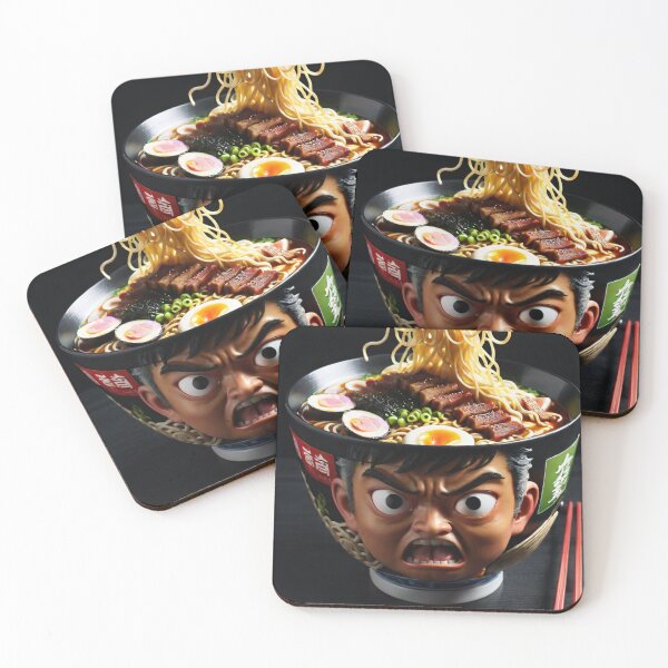 Item preview, Angry Food Series - Angry Ramen Soup - Funny Angry Food  designed and sold by Butler in the Home.