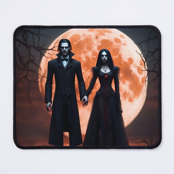 Item preview, Vampire couple designed and sold by GothicRubette.