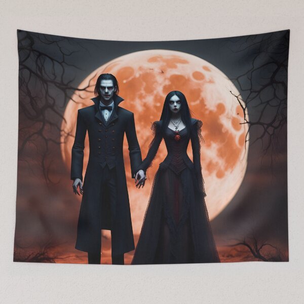 Item preview,  Vampire  couple designed and sold by GothicRubette.