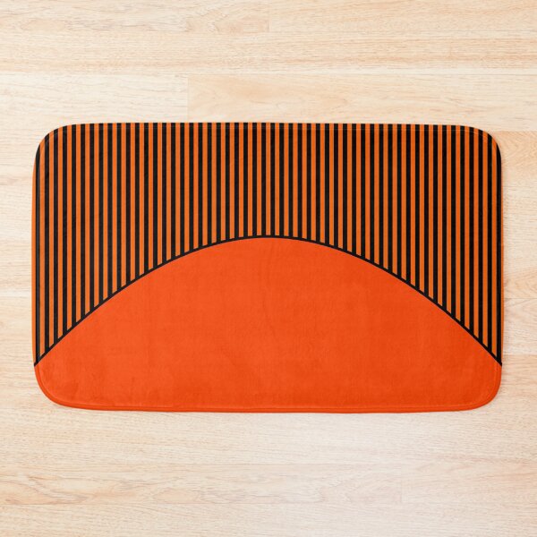 Item preview, Orange and black combo pattern with striped pattern designed and sold by fuzzyfox.