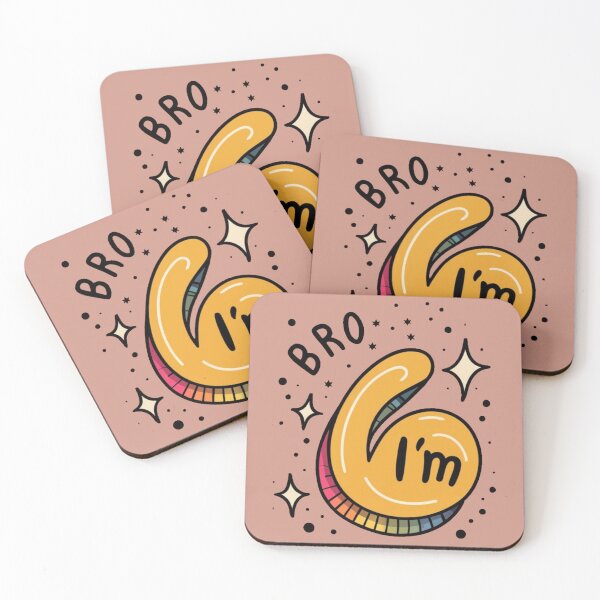 Item preview, kids 6th birthday designed and sold by INK-Creations.