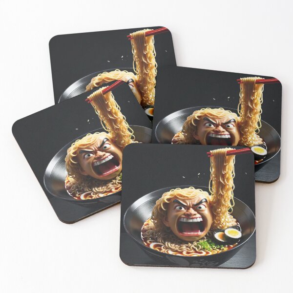 Item preview, Angry Food Series - Angry Ramen Soup - Funny Angry Food  designed and sold by Butler in the Home.