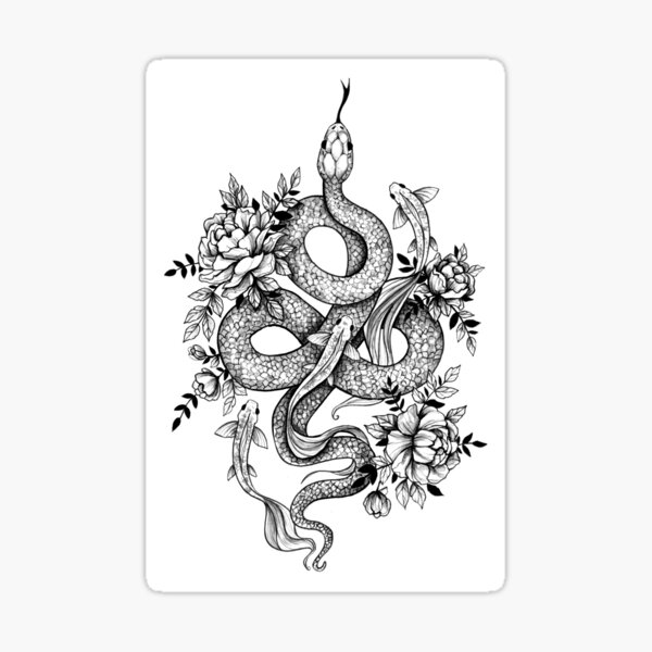 Infinite | black and white Sticker