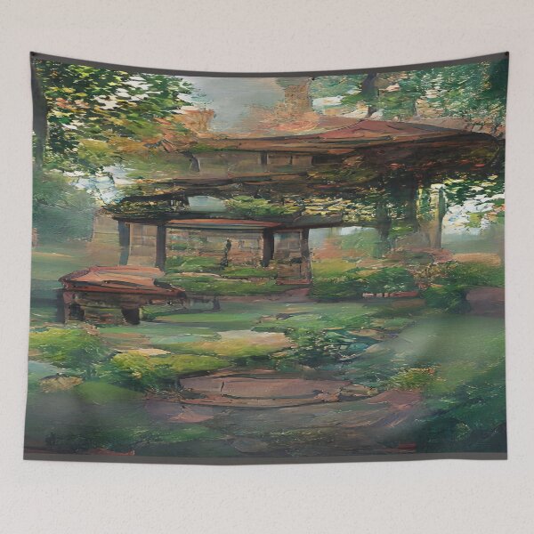 Item preview,  Nature Abstract Gazebo Art designed and sold by AceOfTowers.