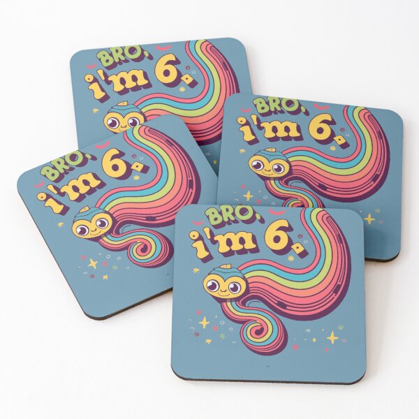 Item preview, Bro I'm 6 year Old kids 6th birthday designed and sold by INK-Creations.