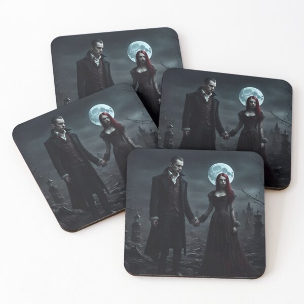 Item preview, Vampire  couple designed and sold by GothicRubette.