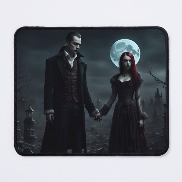 Item preview, Vampire couple designed and sold by GothicRubette.
