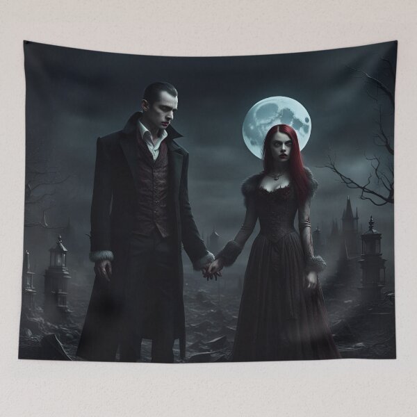 Item preview, Vampire  couple designed and sold by GothicRubette.