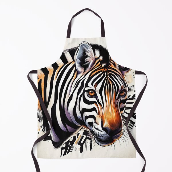 Item preview, Zebra Bengal Tiger designed and sold by ComputerContent.