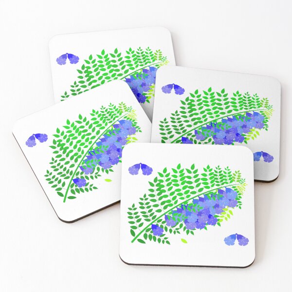 Item preview, Beautiful Jacaranda Flowers and Leaves designed and sold by Sunny-Sally.