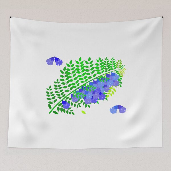 Item preview, Beautiful Jacaranda Flowers and Leaves designed and sold by Sunny-Sally.