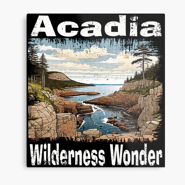 Item preview, Acadia Wilderness Wonder captures the essence of Acadia National Park designed and sold by momoworlddesign.