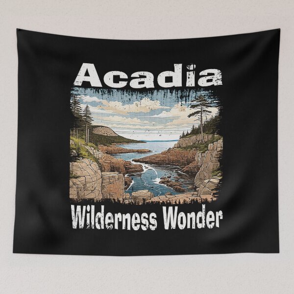 Item preview, Acadia Wilderness Wonder captures the essence of Acadia National Park designed and sold by momoworlddesign.