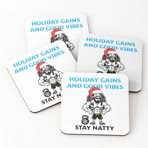 Item preview, Holiday Gains and Good Vibes, Stay Natty - Fitness designed and sold by bedenhart.