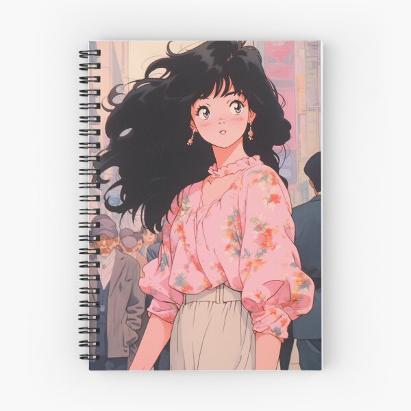 Item preview, Street Pink Flower Top Anime Girl designed and sold by MantixD.