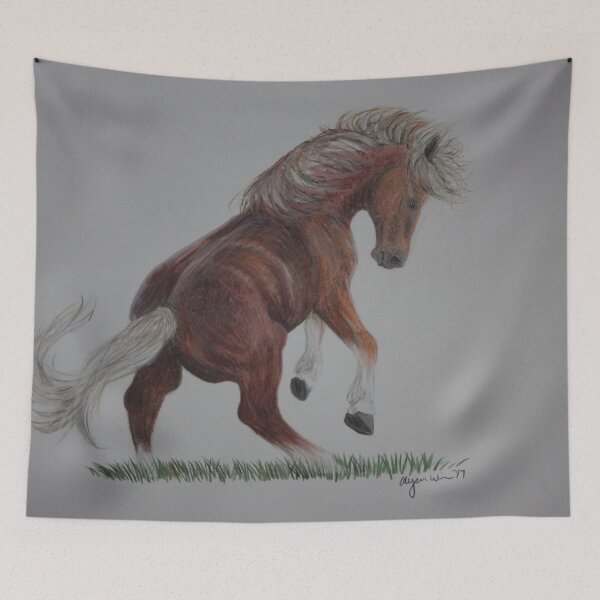 Item preview, Flaxen pony rearing designed and sold by jazzymbf.