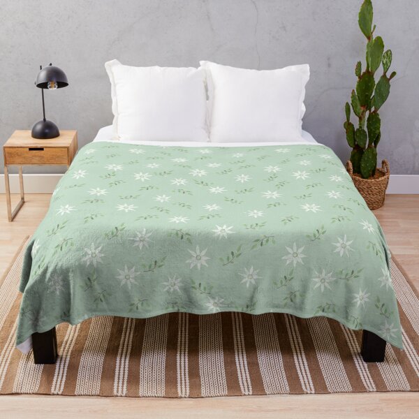 Item preview, Flannel flower - Green designed and sold by Catherine Wallace Art.