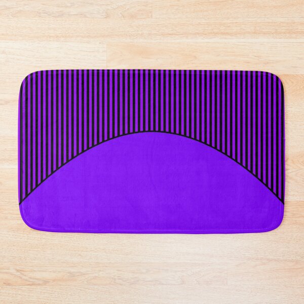 Item preview, violet black  with striped pattern designed and sold by fuzzyfox.
