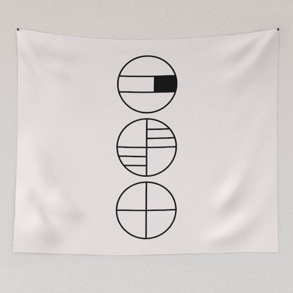 Item preview, BAUHAUS ALPHABET SYMBOLS BLACK designed and sold by farhinabas.