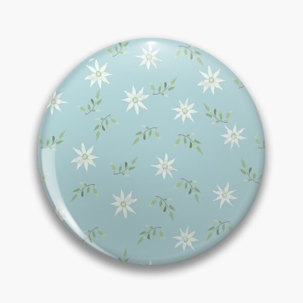 Item preview, Flannel flower - Blue designed and sold by Catherine Wallace Art.