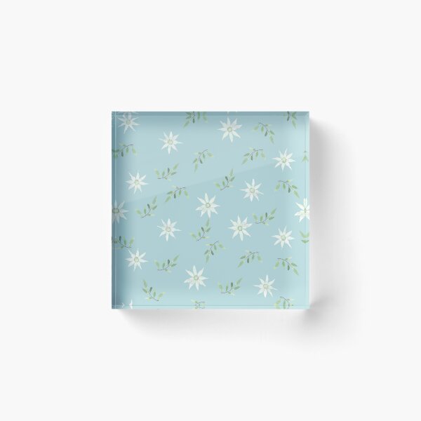 Item preview, Flannel flower - Blue designed and sold by Catherine Wallace Art.