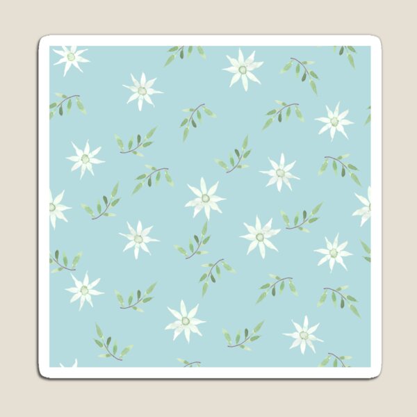 Artikelvorschau, Flanellblume - Blau entworfen und verkauft von Catherine Wallace Art.