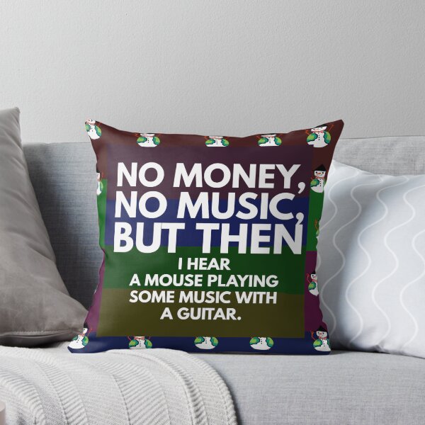 Item preview, mouse playing a guitar designed and sold by Storiesforyou.