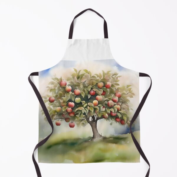 Item preview, Apple Tree Day A - January 6 - Watercolor & Pen designed and sold by Oldetimemercan.