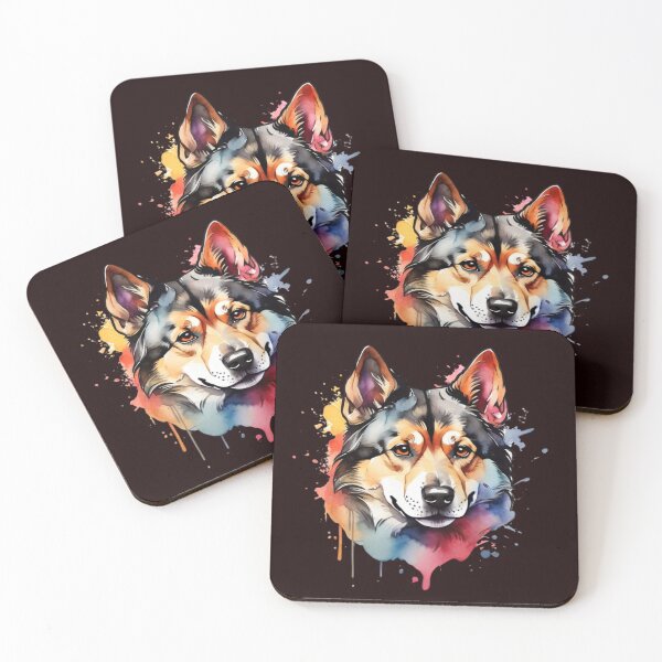 Item preview,  Powerful Colorful Dog Face designed and sold by vuslatmedia.
