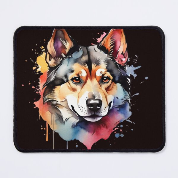 Item preview, Powerful Colorful Dog Face designed and sold by vuslatmedia.