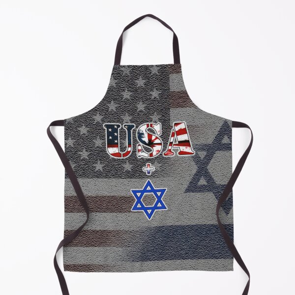 Item preview, USA + Israel with Stylized, Blended Flags Background designed and sold by designs-by-ann.